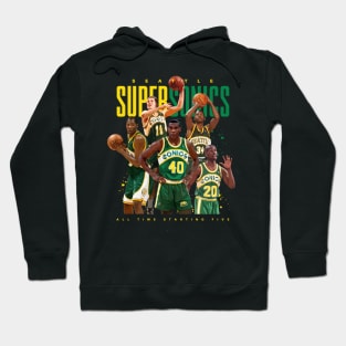 Seattle Supersonics All Time Starting Five Hoodie